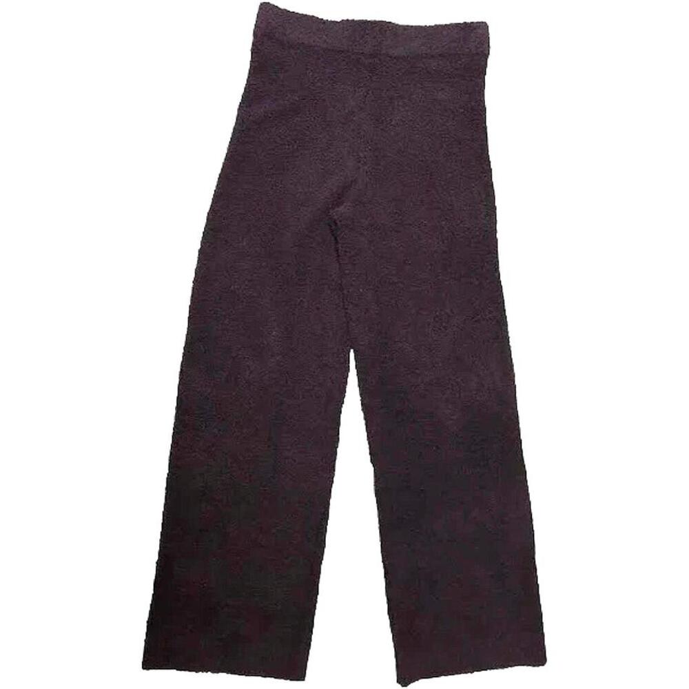 Victoria’s Secret Marshmallow Knitted Sherpa Loungewear Plum purple Pants size L